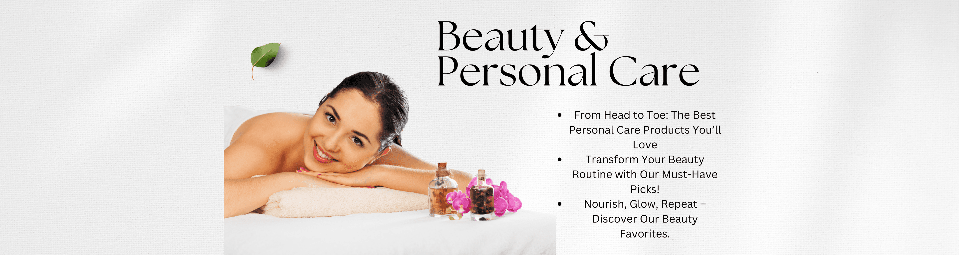 Beauty & Personal care Banner